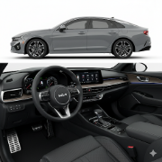 KIA K5 2023 rental in Dubai Asls